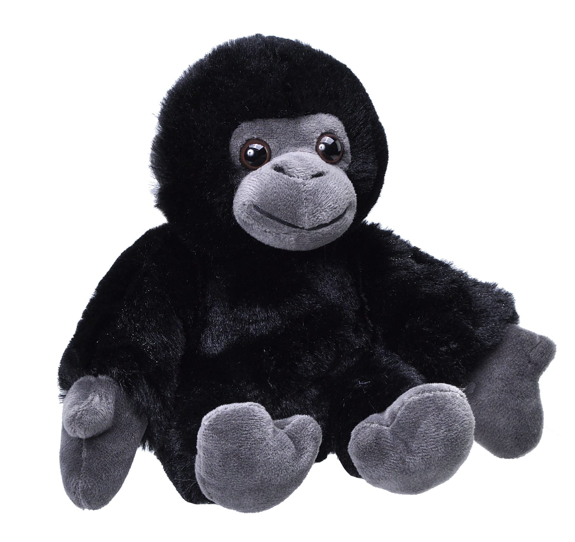 Juguete de Peluche Gorila Wild Republic Negro Hug’Ems 7" para Niños
