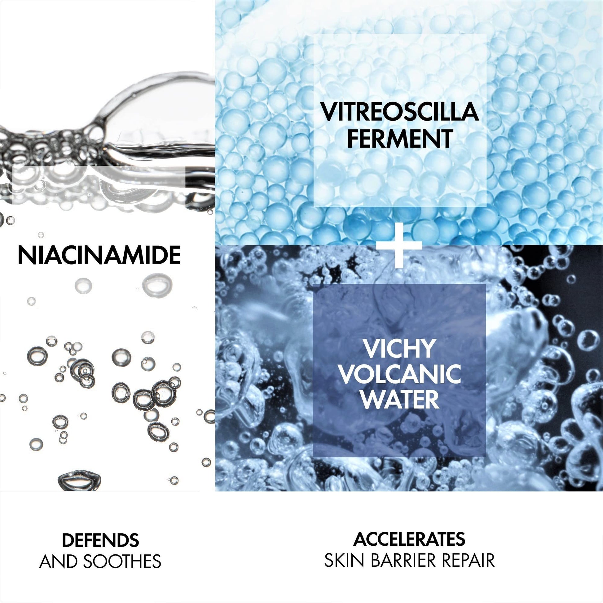 Vichy Mineral 89 probiotic fractions: serum regenerador & reparador para piel estresada + Minéral 89 Contorno de Ojos - Gel con Ácido hialurónico y Cafeína pura