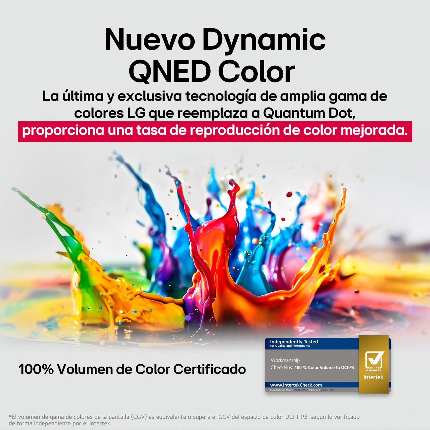 LG Pantalla 65 Pulgadas QNED AI QNED83 4K Smart TV webOS 2025 65QNED83ASG |Sistema Operativo webOS | Identificación de Voz AI | Dynamic QNED Color | Dolby Atmos Channels | Filmmaker Mode