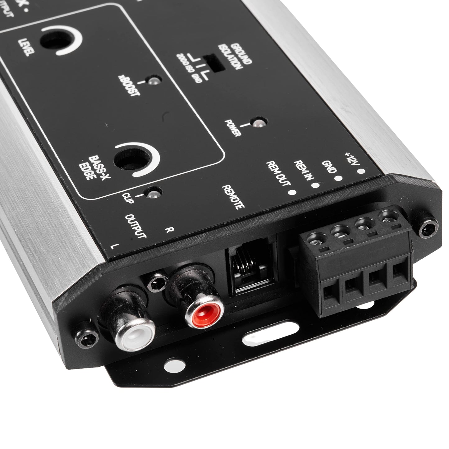 NVX- XLCA2X X-Series Pro Convertidor de Salida de línea de 2 Canales Potenciador Digital de Graves con xBoost, Coincidencia de impedancia y Control Remoto de Nivel