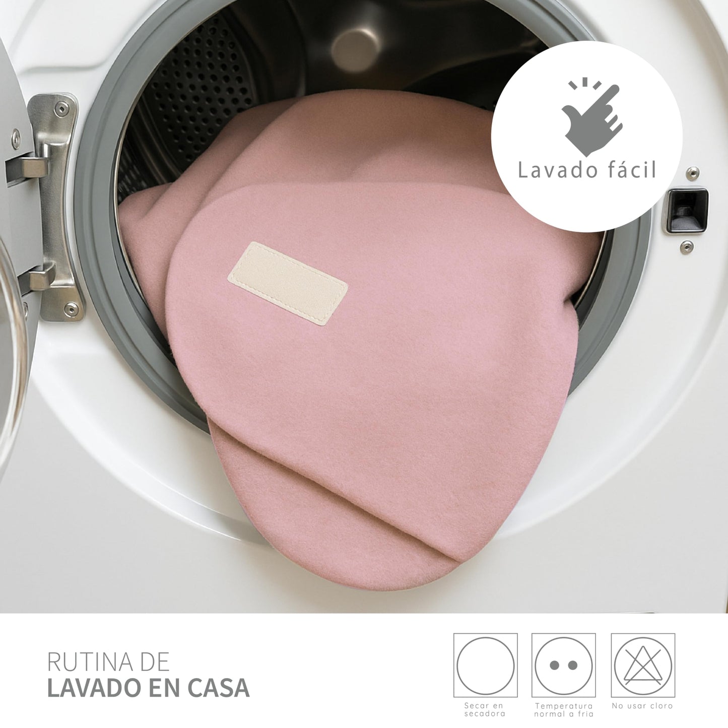 CHIQUI MUNDO Manta Envolvente Ajustable Bebé para Dormir Acogedora Textura Suave 0-6 Meses (Rosa)