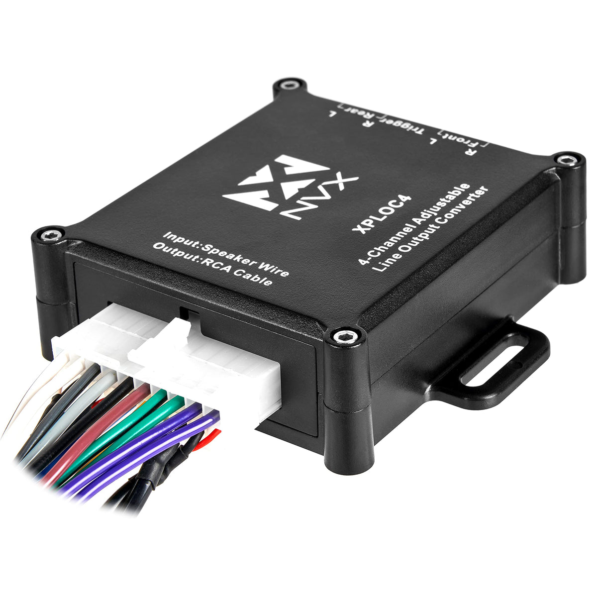 Convertidor de Salida de Línea NVX XPLOC4 600W Distorsión Súper Baja Ajustable 4 Canales Premium