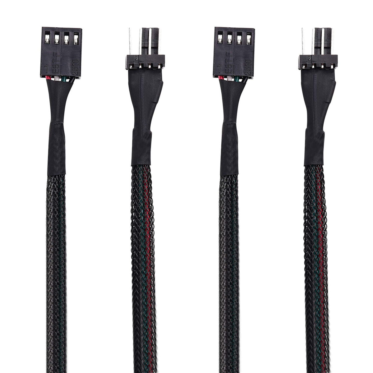 Cables de Extensión de Ventilador PWM 4 Pines Cable Matters 12 Pulgadas Paquete de 2