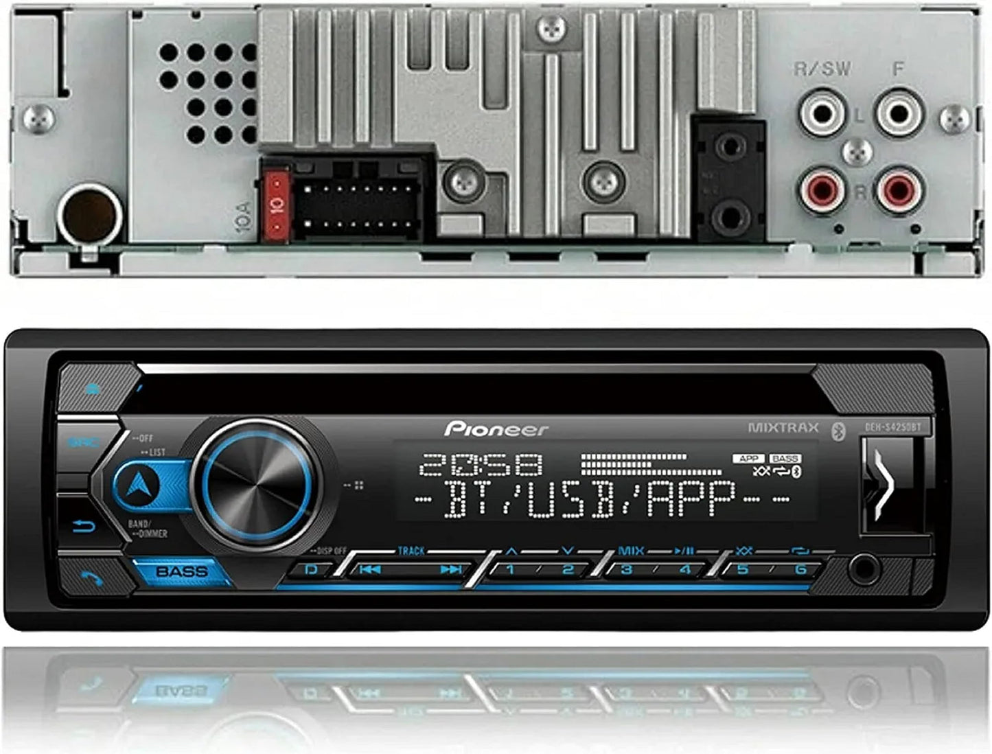 Pioneer Autoestéreo de CD, con Bluetooth Compatible Smart Sync