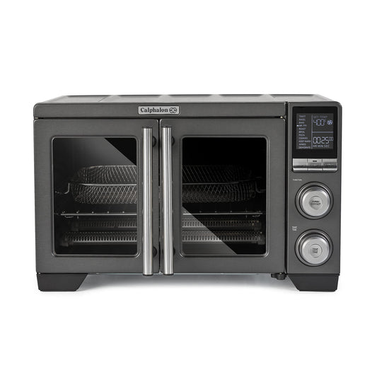 Calphalon® Horno freidora de aire para puerta francesa, horno tostador de convección 11 en 1