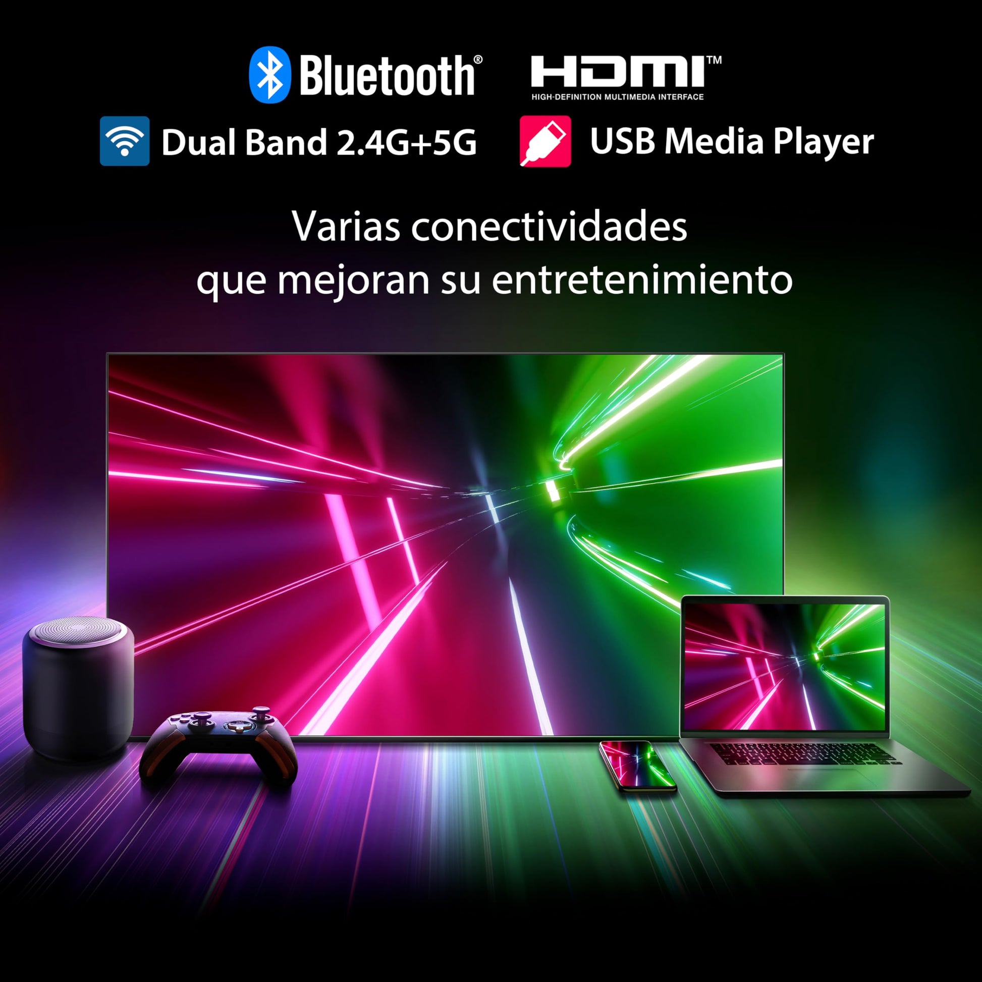 Televisor Toshiba 65 Pulgadas Smart Fire TV UHD 4K Control por Voz Alexa Escalador 4K IA Dolby Vision Atmos Modo Juego TV en Vivo sin Cable