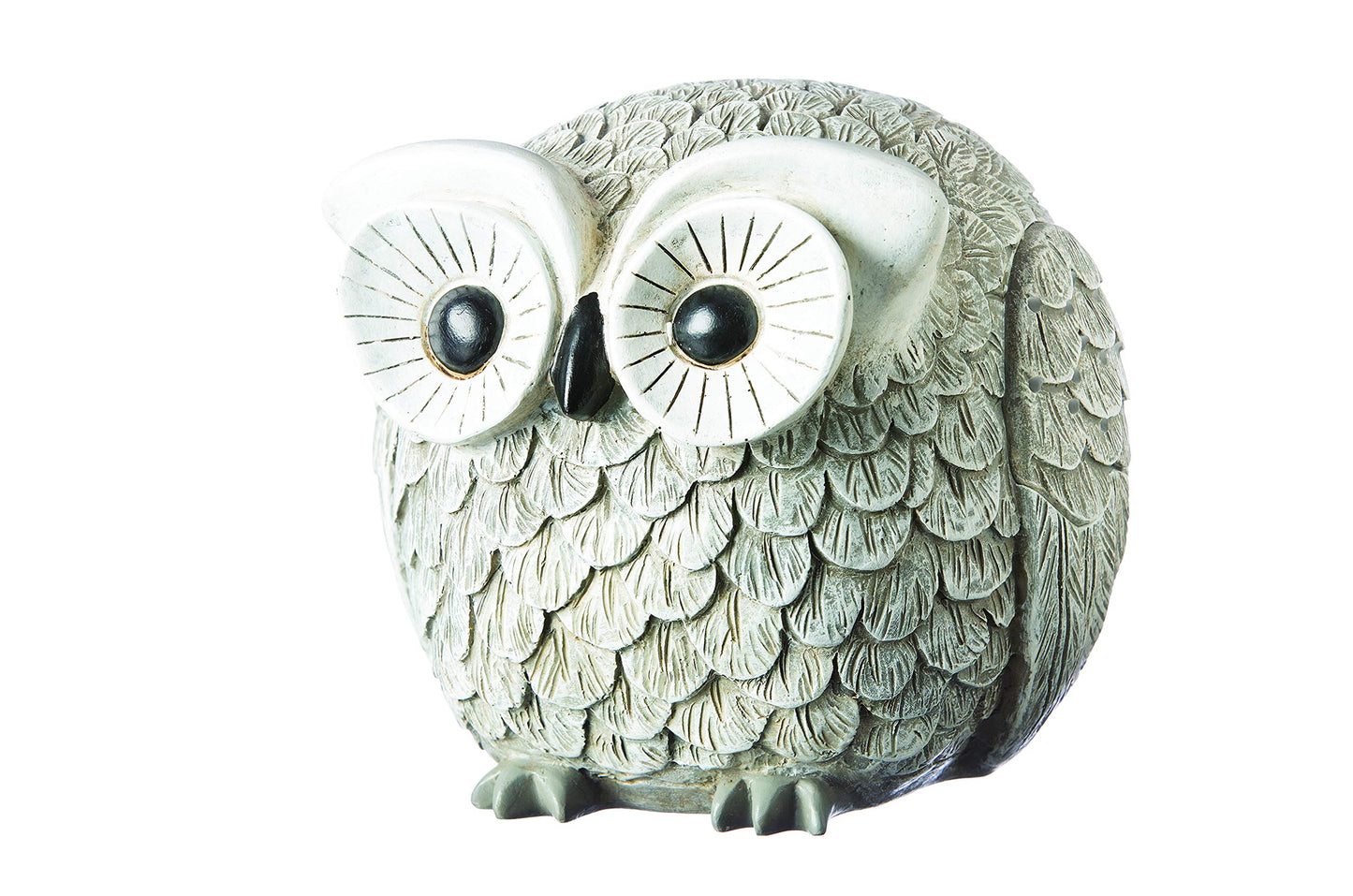 Roman Owl Altavoz Bluetooth, 6.75 Pulgadas, Gris Claro