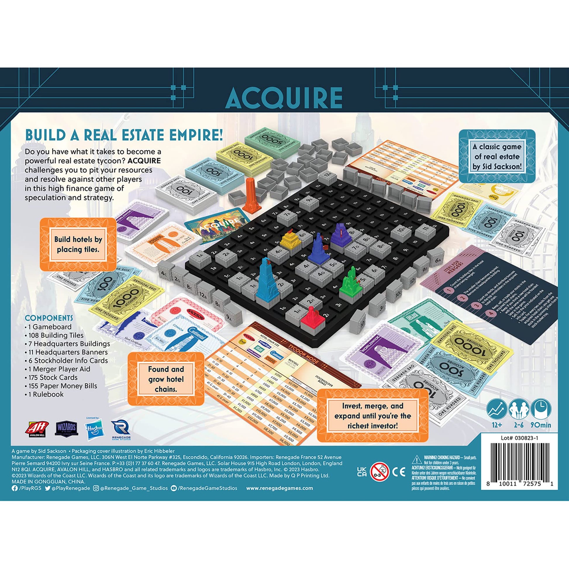 Juego de Mesa Strategy Renegade Game Studios para 2 a 6 Jugadores