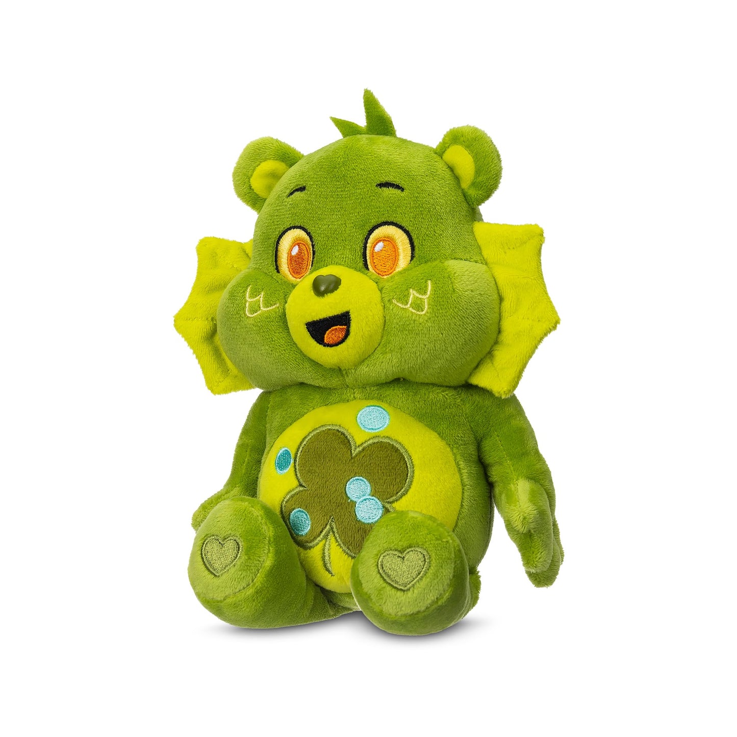 Care Bears Universal Monsters - Peluche de tamaño Divertido de 23 cm, Good Luck Bear como Criatura de la Laguna Negra, Peluche Suave para abrazar para niñas y niños, a Partir de 4 años