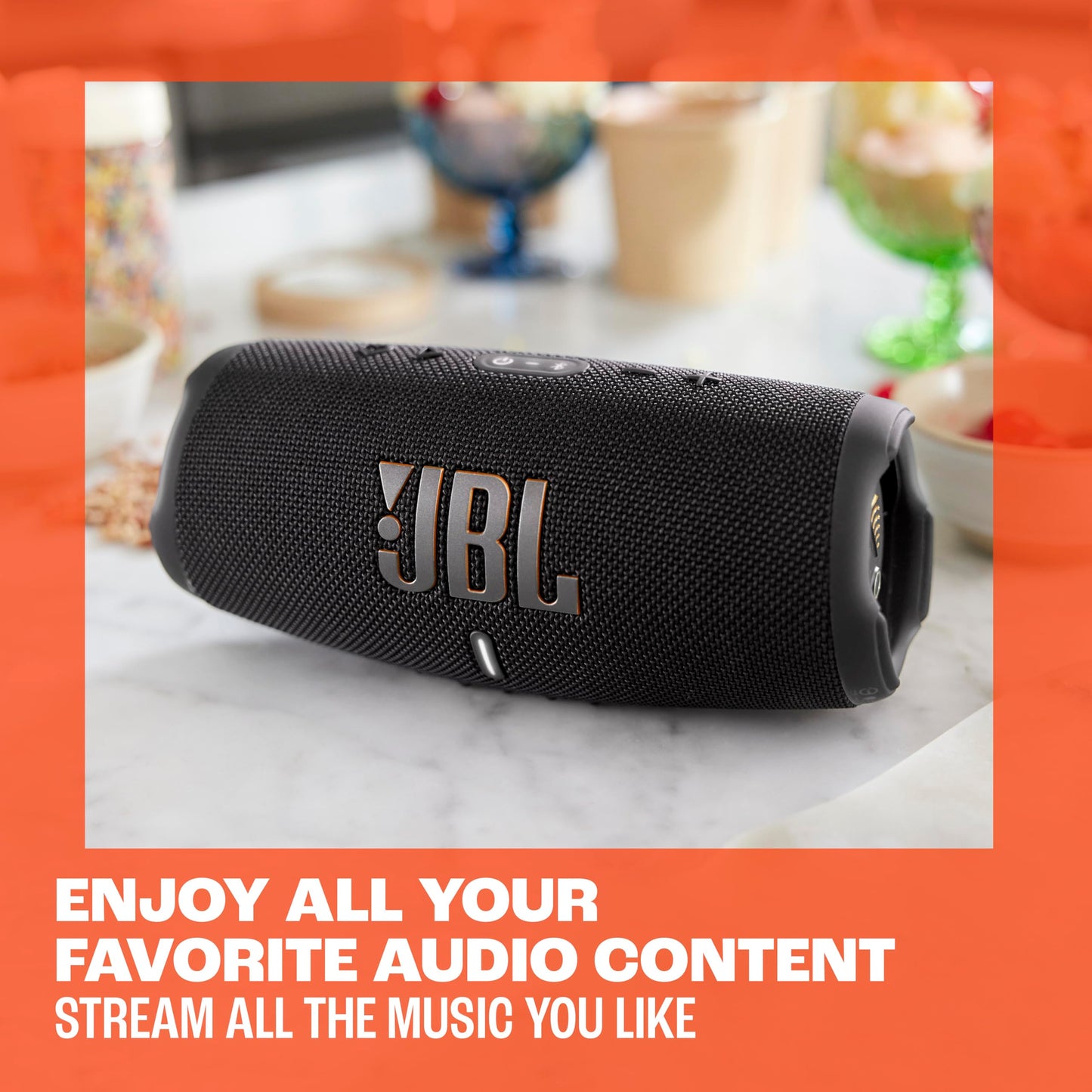 JBL Charge 5 Wi-Fi Bocina portatil color Negro