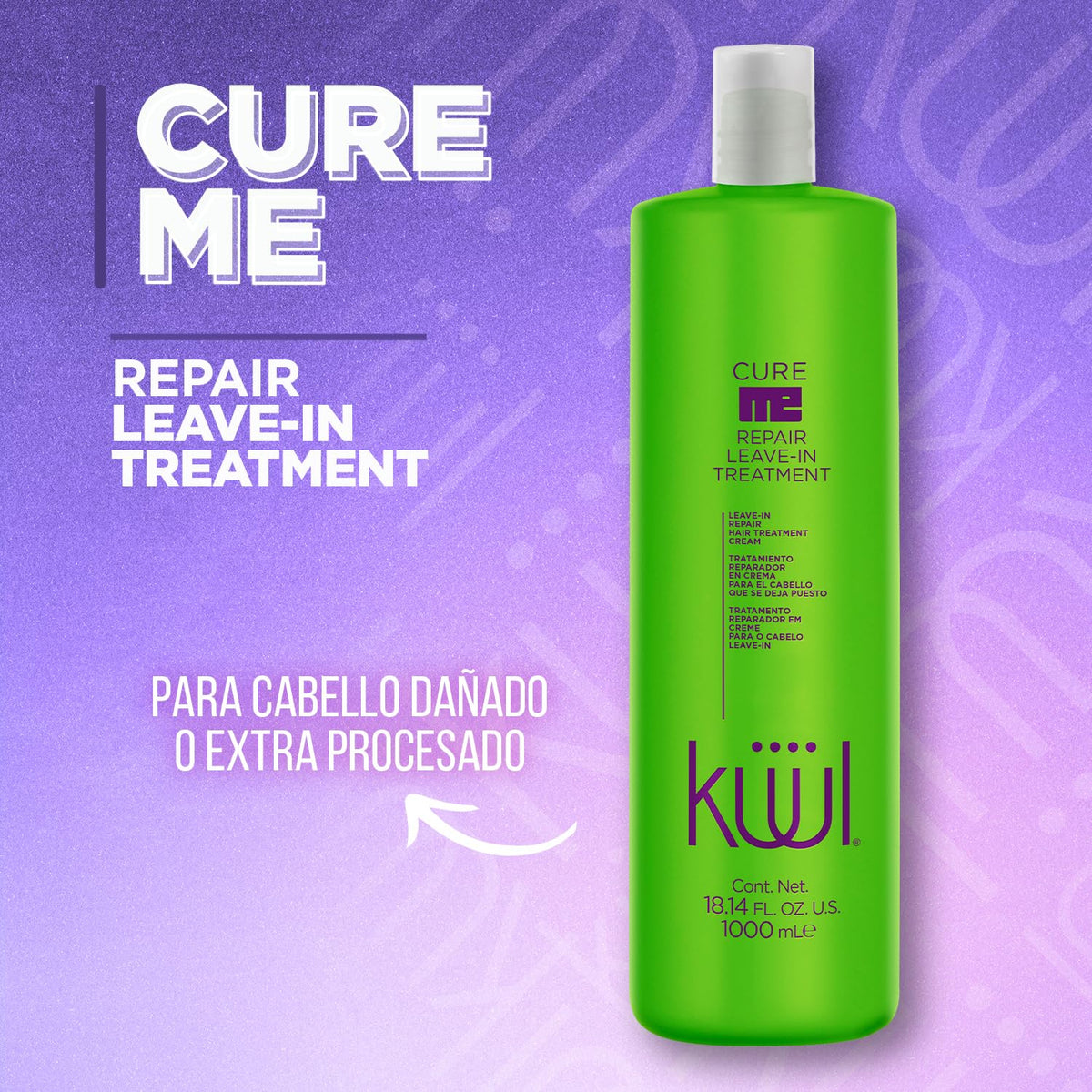 Leave-In KÜÜL Cure Me Reparador Cabello Teñido Nutrición