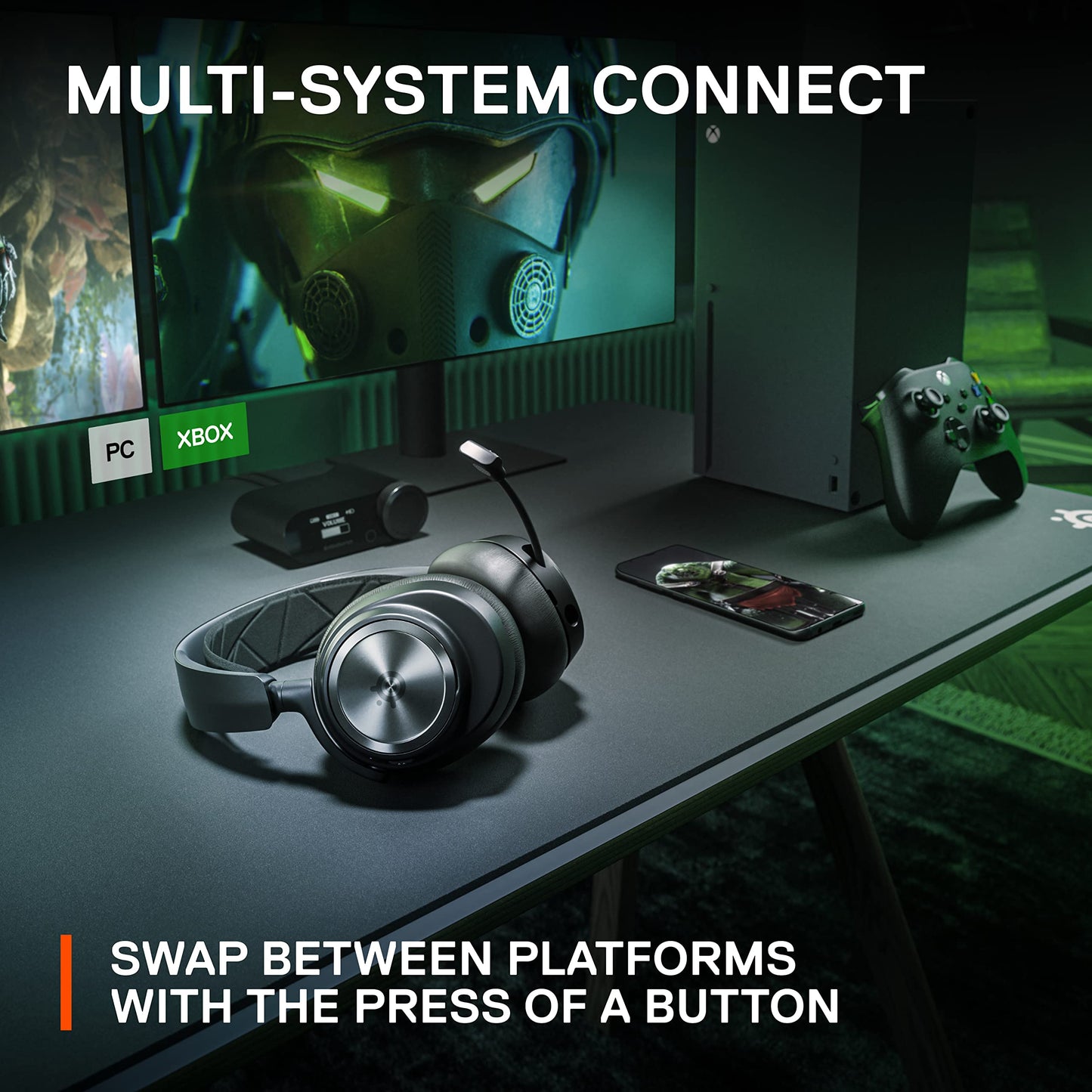 Auriculares Inalámbricos SteelSeries Arctis Nova Pro Negro Sonido Signature para Xbox