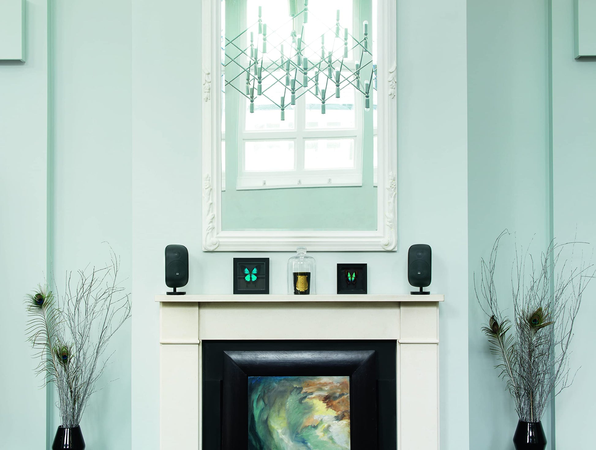 Bowers & Wilkins Mini Theatre M-1 - Altavoz satélite (Cada uno), Color Negro Mate
