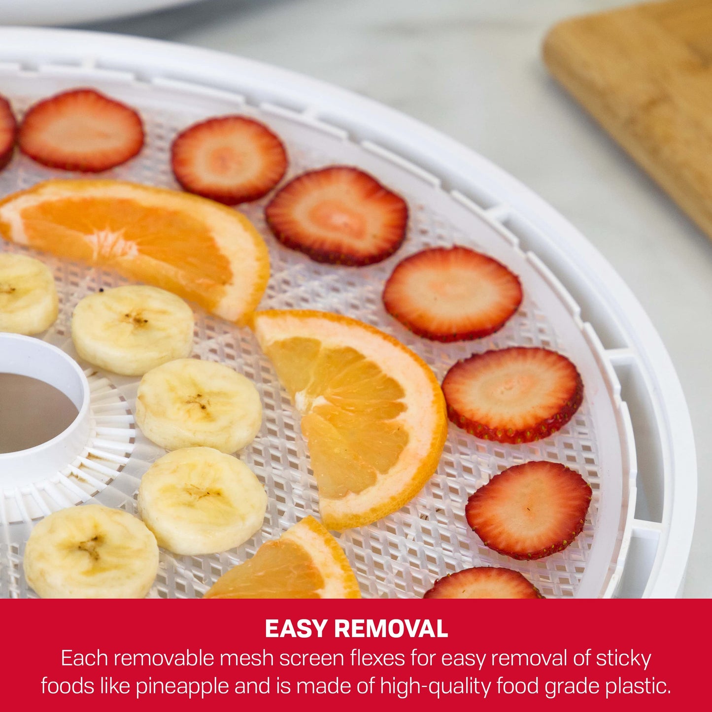 Set de Pantallas Grandes Clean-a-Screen Nesco para Deshidratadores FD-1010 FD-1018P FD-1020