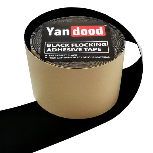 Cinta Adhesiva Yandood Negro de Fieltro para Pantalla de Proyección Ultra Alto Contraste