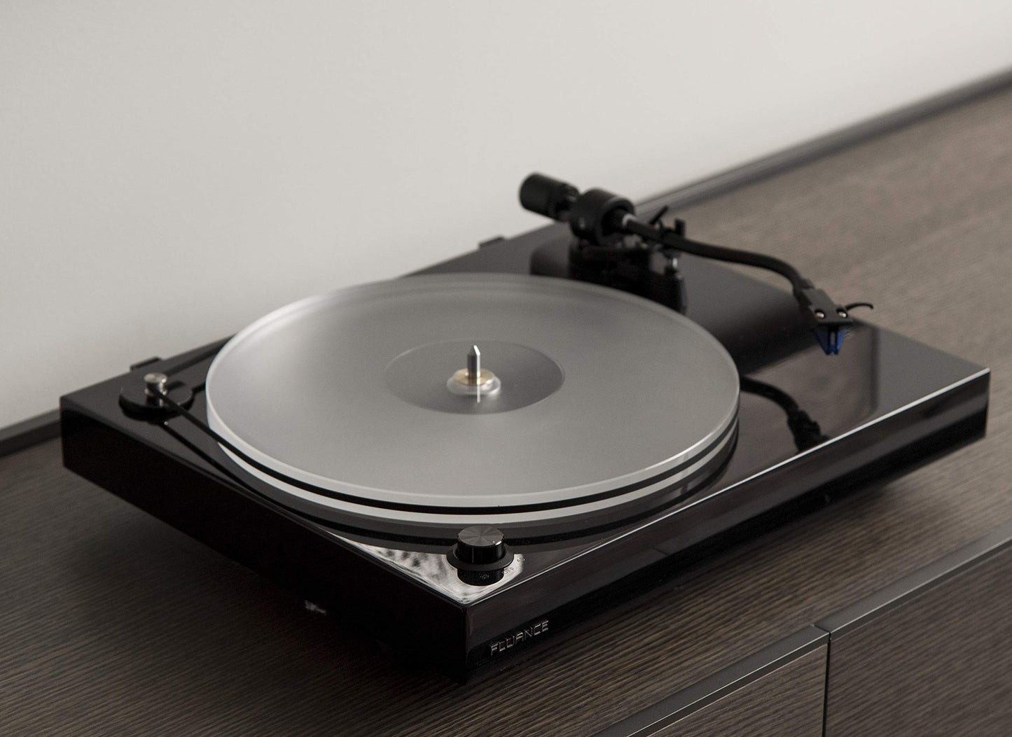 Fluance - Plato acrílico esmerilado de alta densidad para tocadiscos de referencia Fluance compatible con RT82/RT83/RT84/RT85 (AP03)