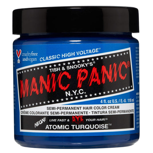 Manic Panic Atomic Turquoise, 4 Ounce