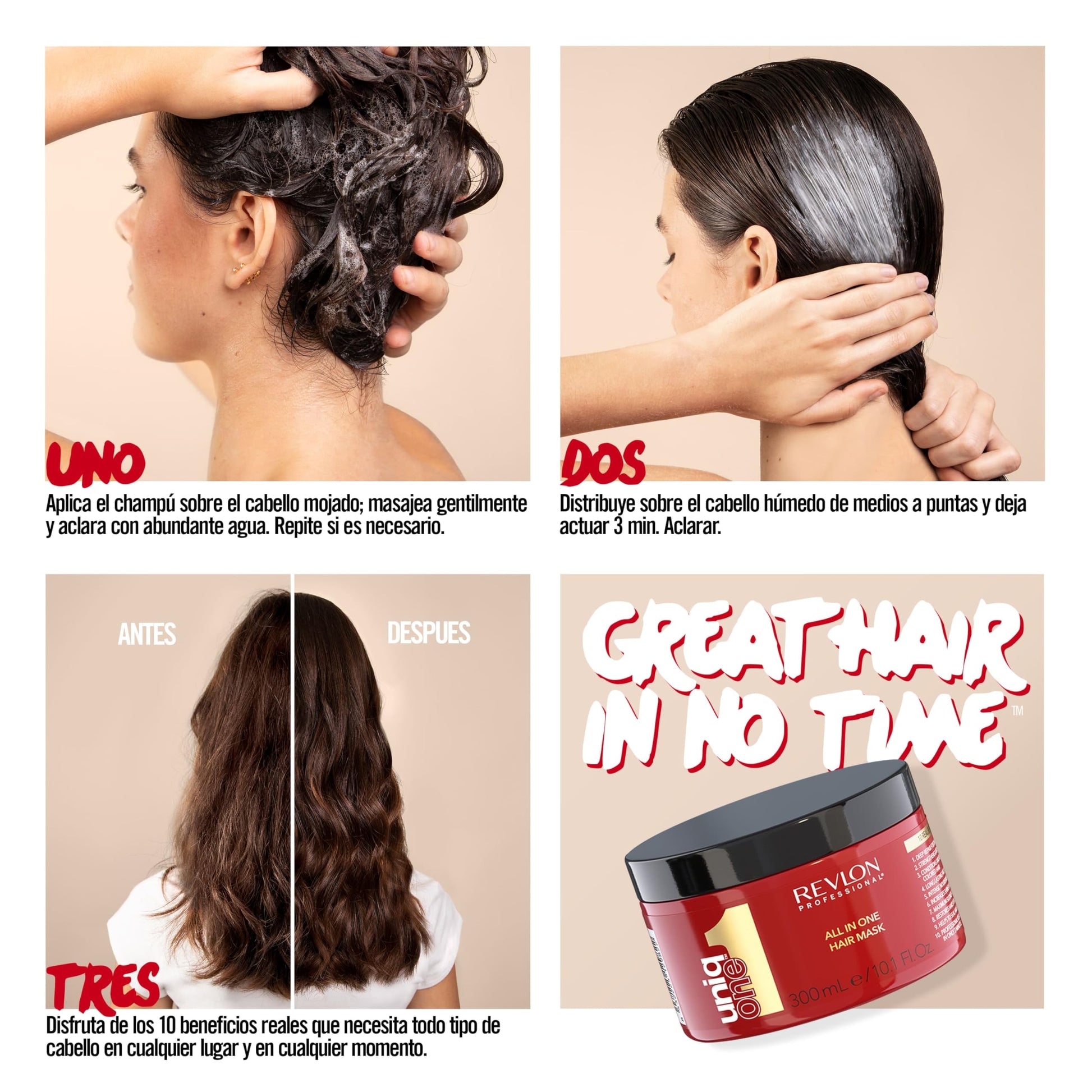 Mascarilla Supermask REVLON PROFESSIONAL UniqOne