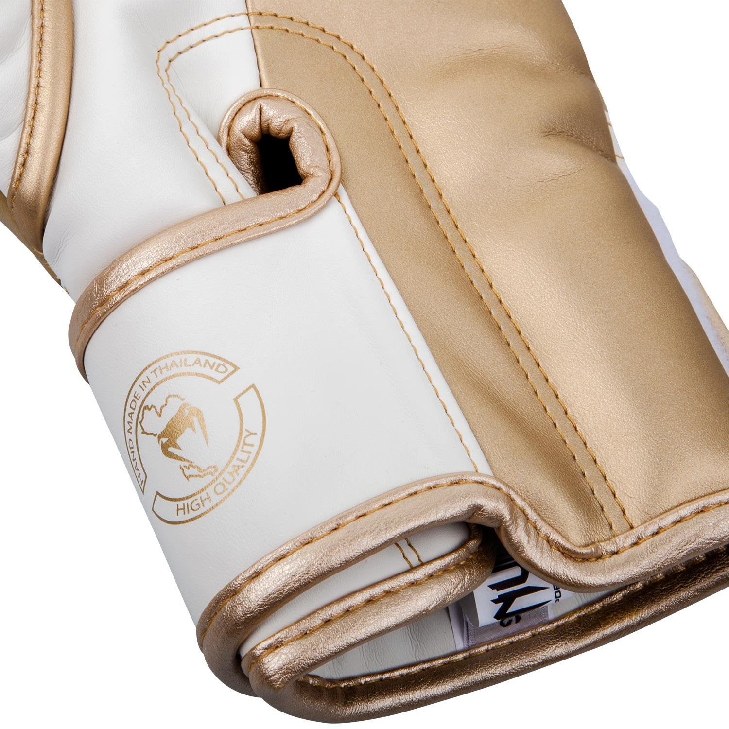 Guantes de Boxeo Venum Elite Blanco Dorado