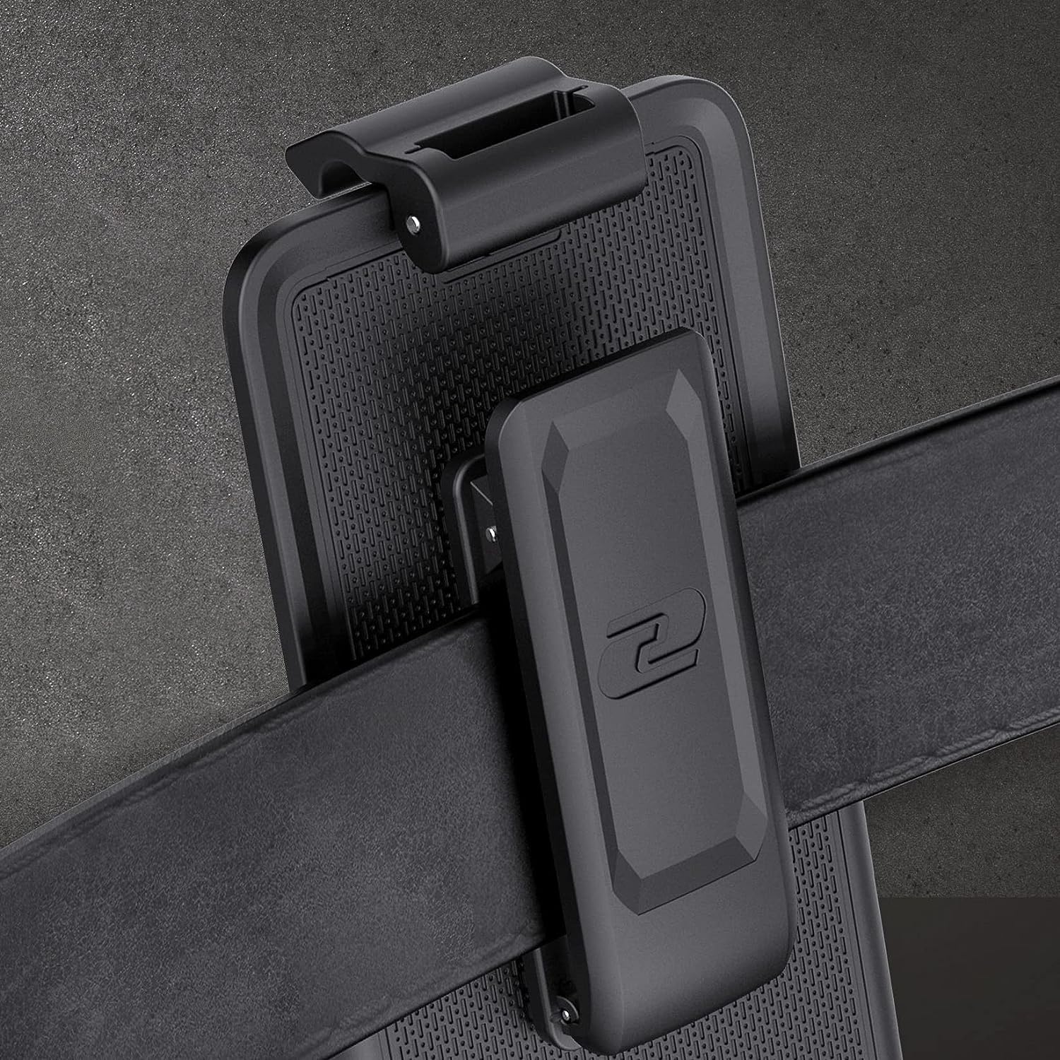 Funda Serie Falcon Encased Negra Antigolpes Magnética Compatible con MagSafe para iPhone 15 Pro MAX