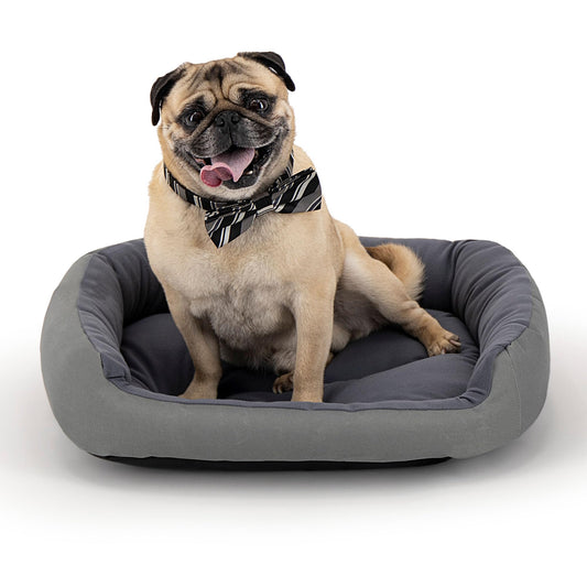 Cama para Perro Hills Gris Resistente y Confortable