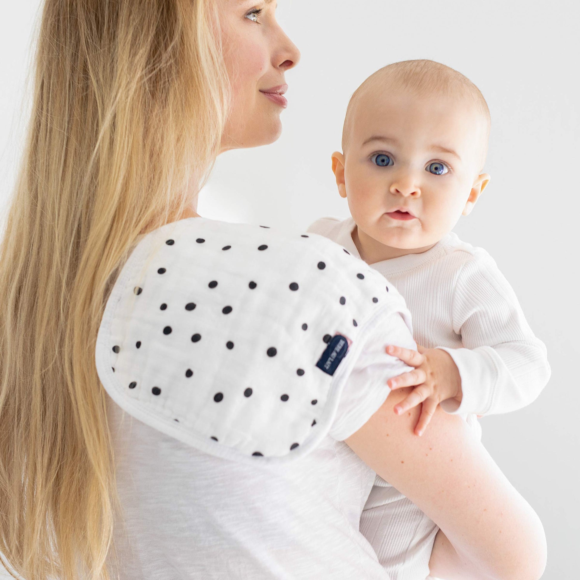 Bebe au Lait Oh So Soft - Juego de tela de muselina para bebé, Saguaro y Dottie