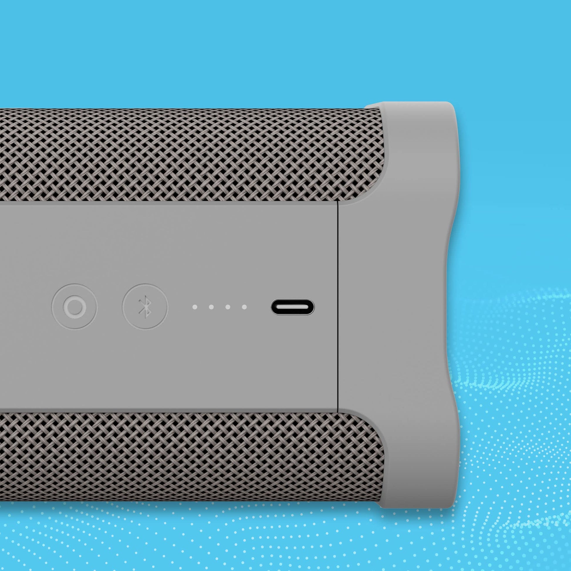 Skullcandy Terrain - Altavoz inalámbrico Bluetooth IPX7 Impermeable con radiadores pasivos duales Personalizados, batería de 14 Horas, muñequera de Nailon y estéreo inalámbrico Verdadero