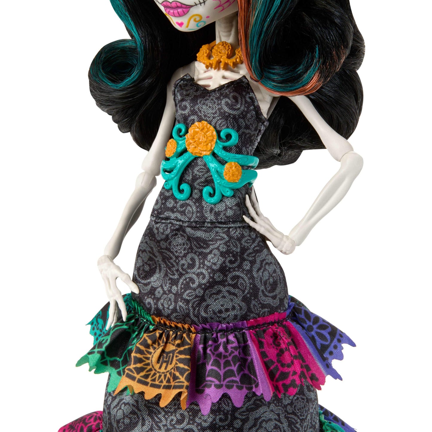 Muñeca Skelita Día de Muertos Mattel Monster High Terrorífico Juguete para Niñas