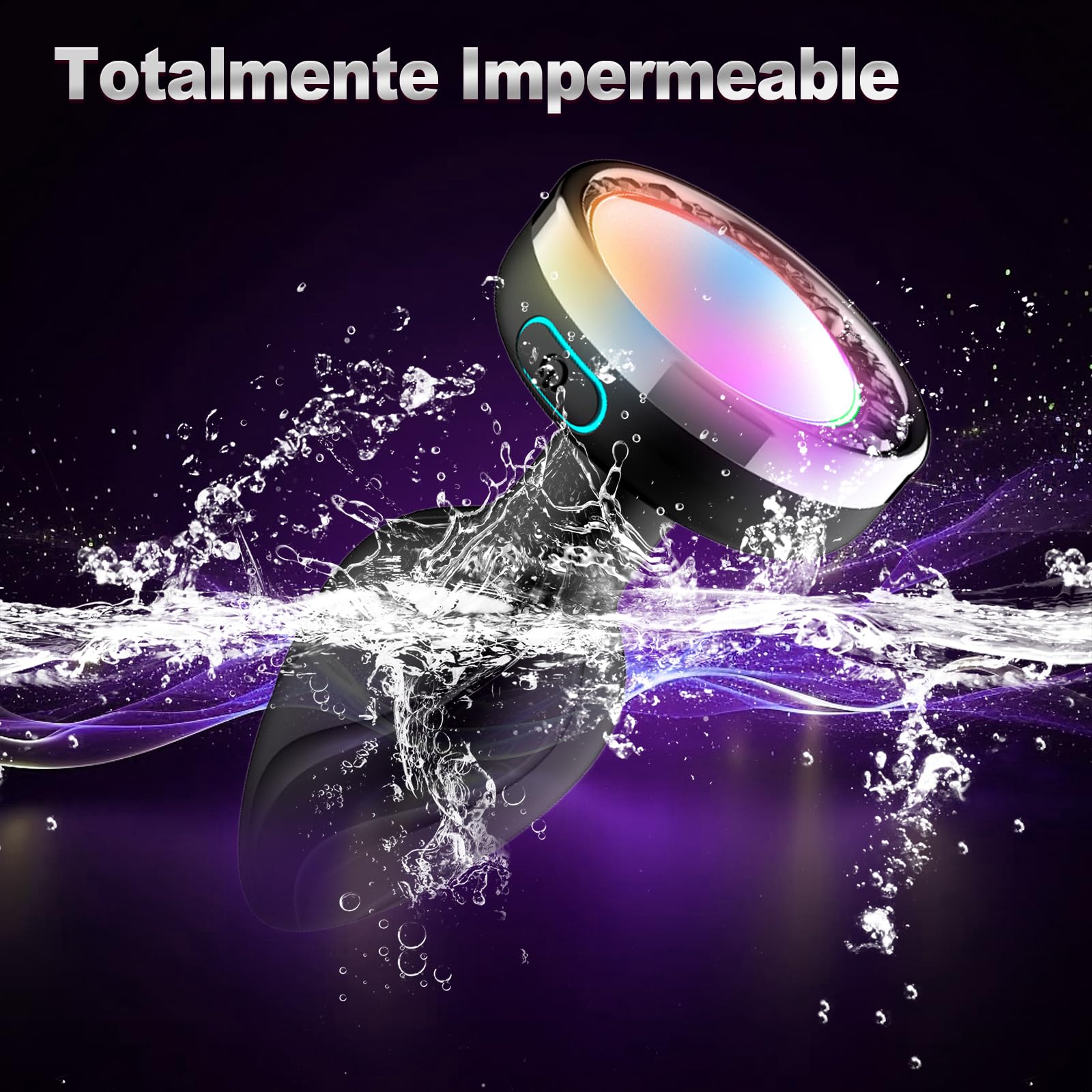 Vibrador Anal Masajeador de Próstata con Control Remoto y 10 Modos de Vibración e Iluminación