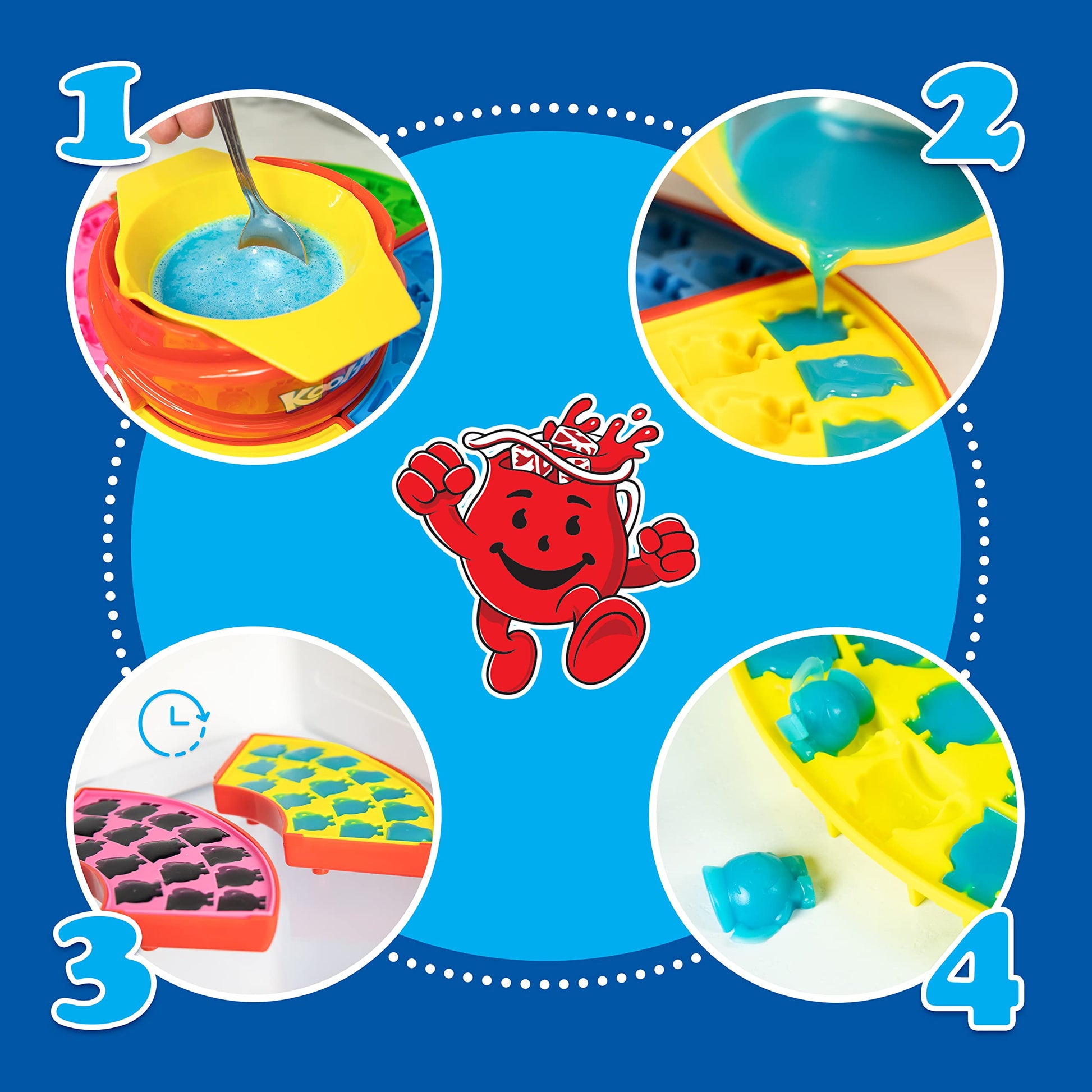 Kit de Fabricación de Caramelos de Gomita Nostalgia Rojo con Base Calentada y Olla de Fusión Incluida para Toda la Familia