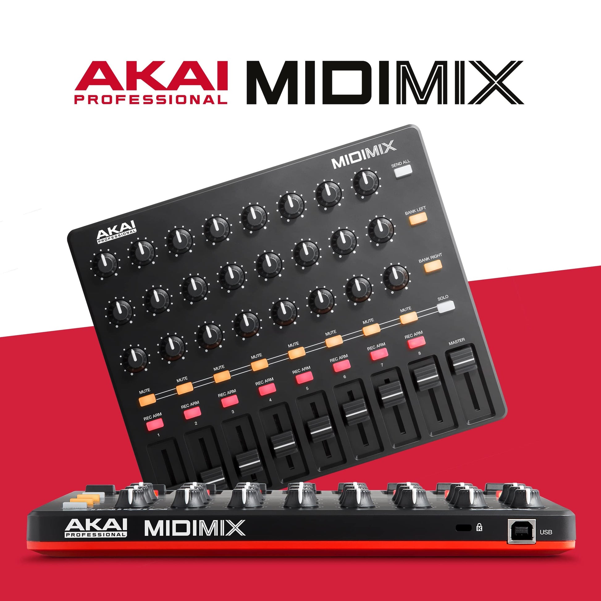 Controlador MIDI USB AKAI Professional MIDIMIX con Integración para Ableton Live