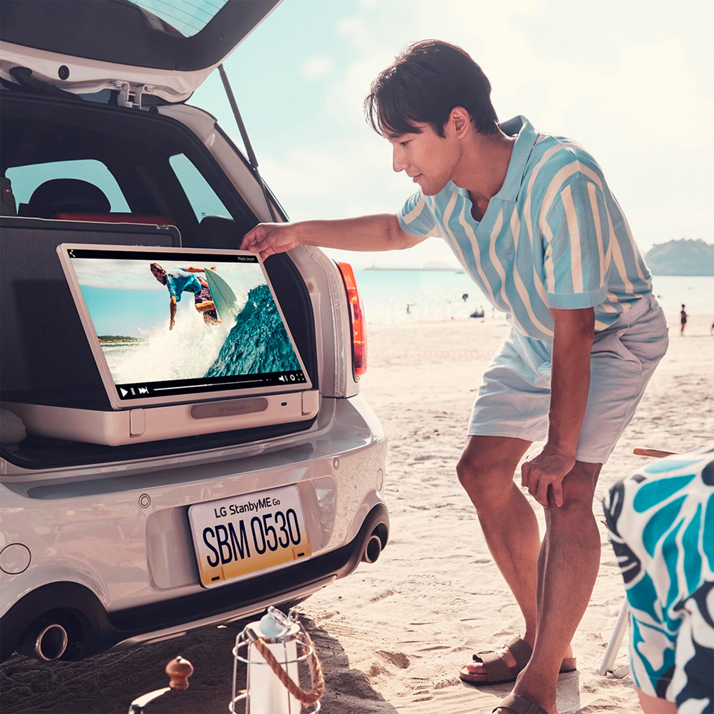 LG Pantalla StandbyMe Go 27" Smart TV con ThinQ AI 27LX5QKNA