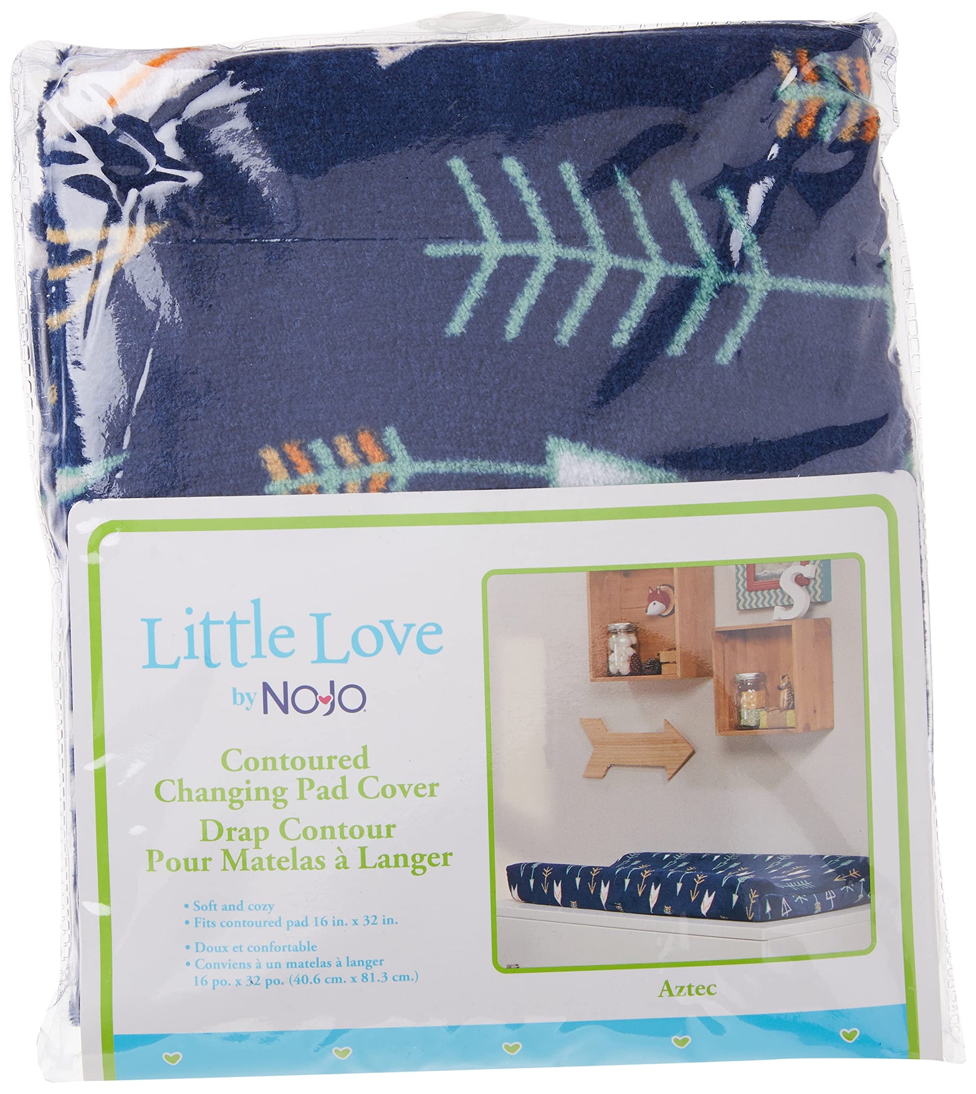 Little Love by NoJo - Funda para cambiador, color azteca