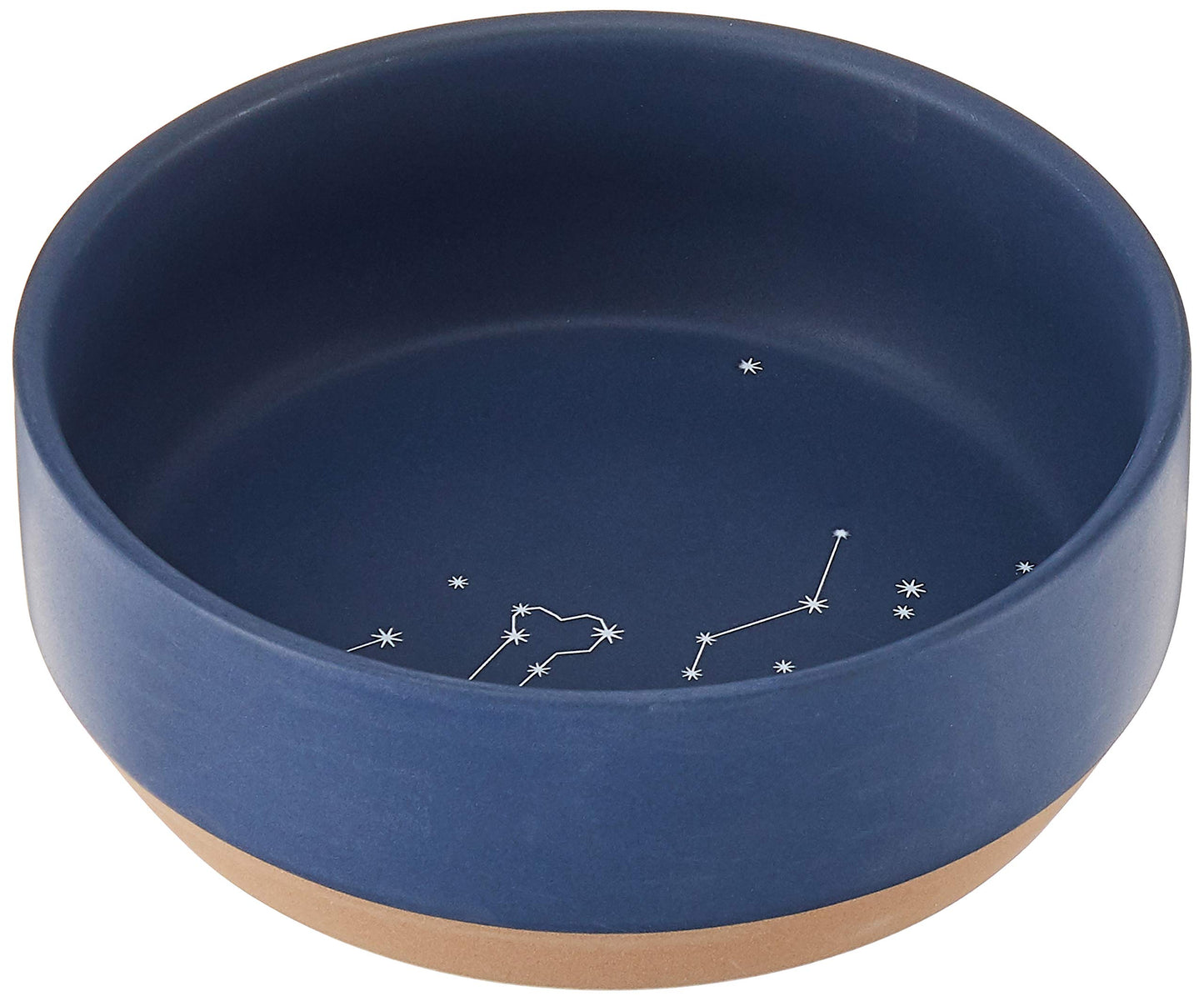 Fringe Studio Cuenco para Mascotas, Mediano, Celestial (479007), Azul Oscuro