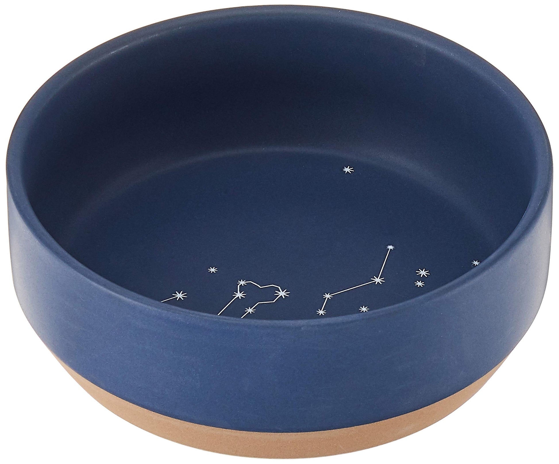 Fringe Studio Cuenco para Mascotas, Mediano, Celestial (479007), Azul Oscuro