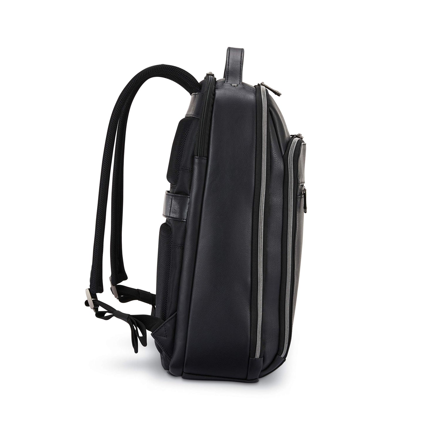 Mochila de Piel Samsonite Negro Clásica