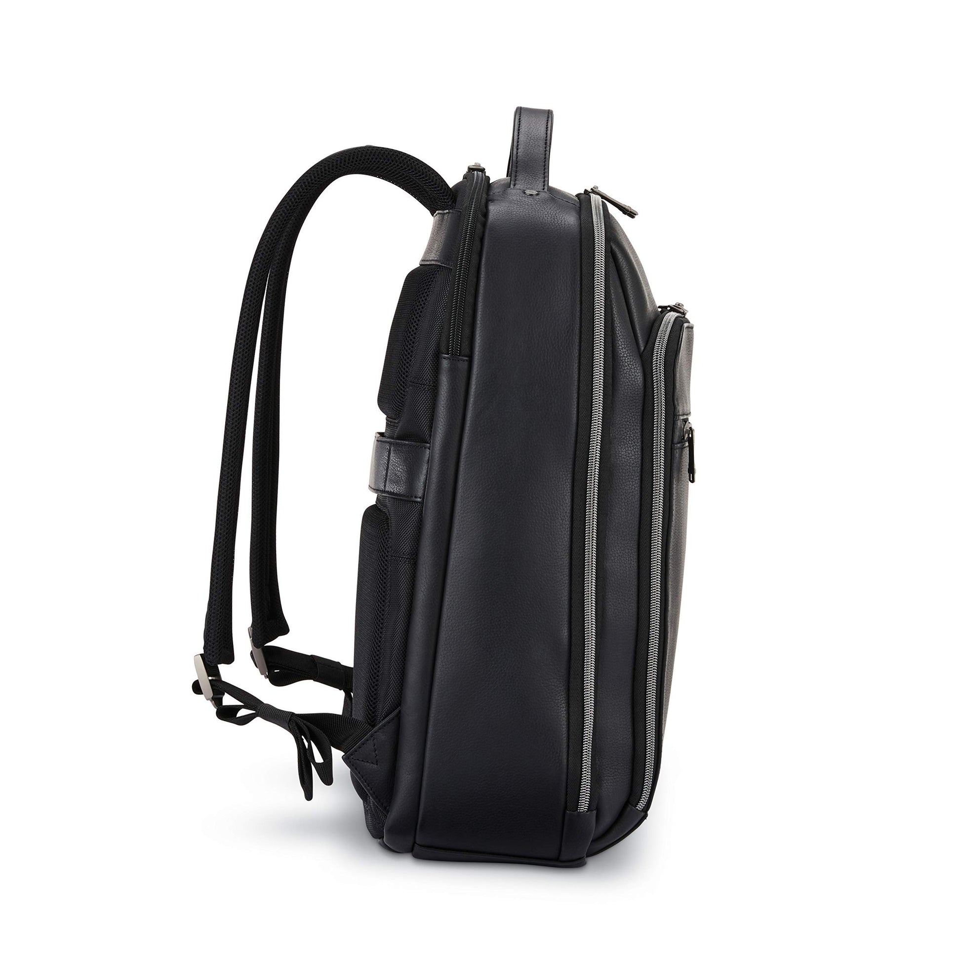 Mochila de Piel Samsonite Negro Clásica