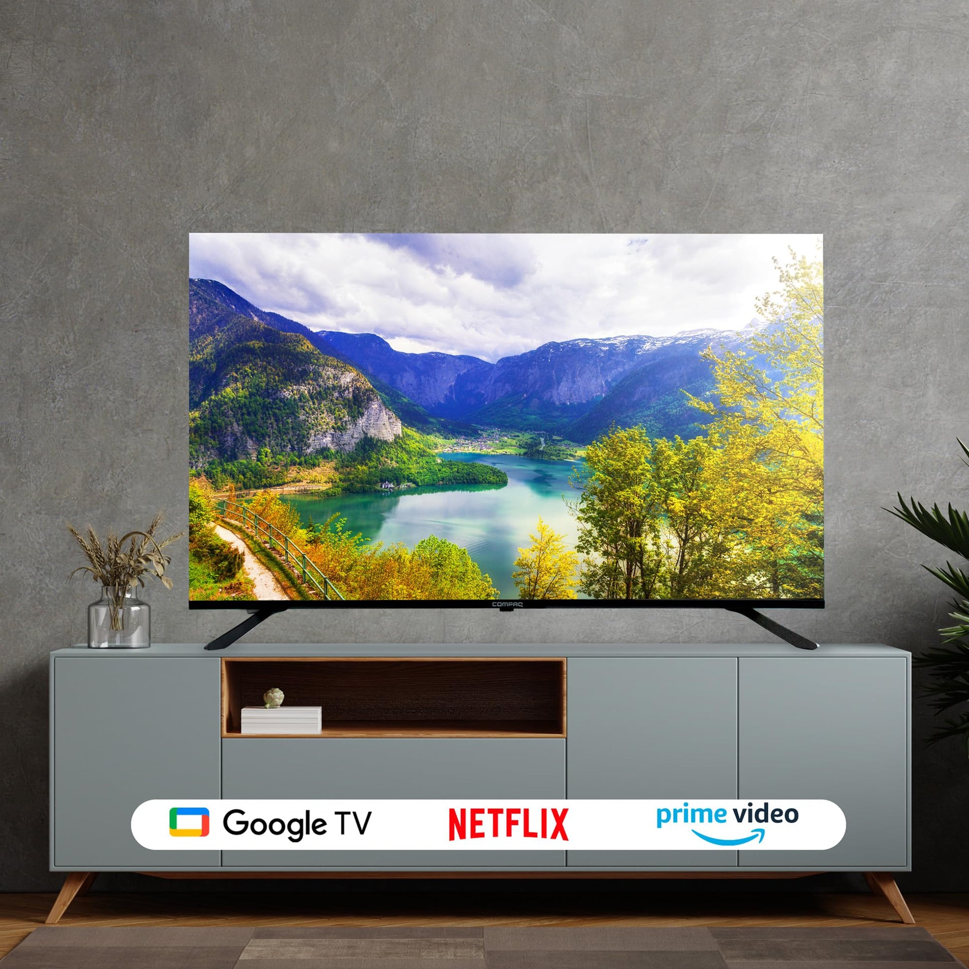 COMPAQ Pantalla 43 Pulgadas Google TV FHD QLG43EFHD