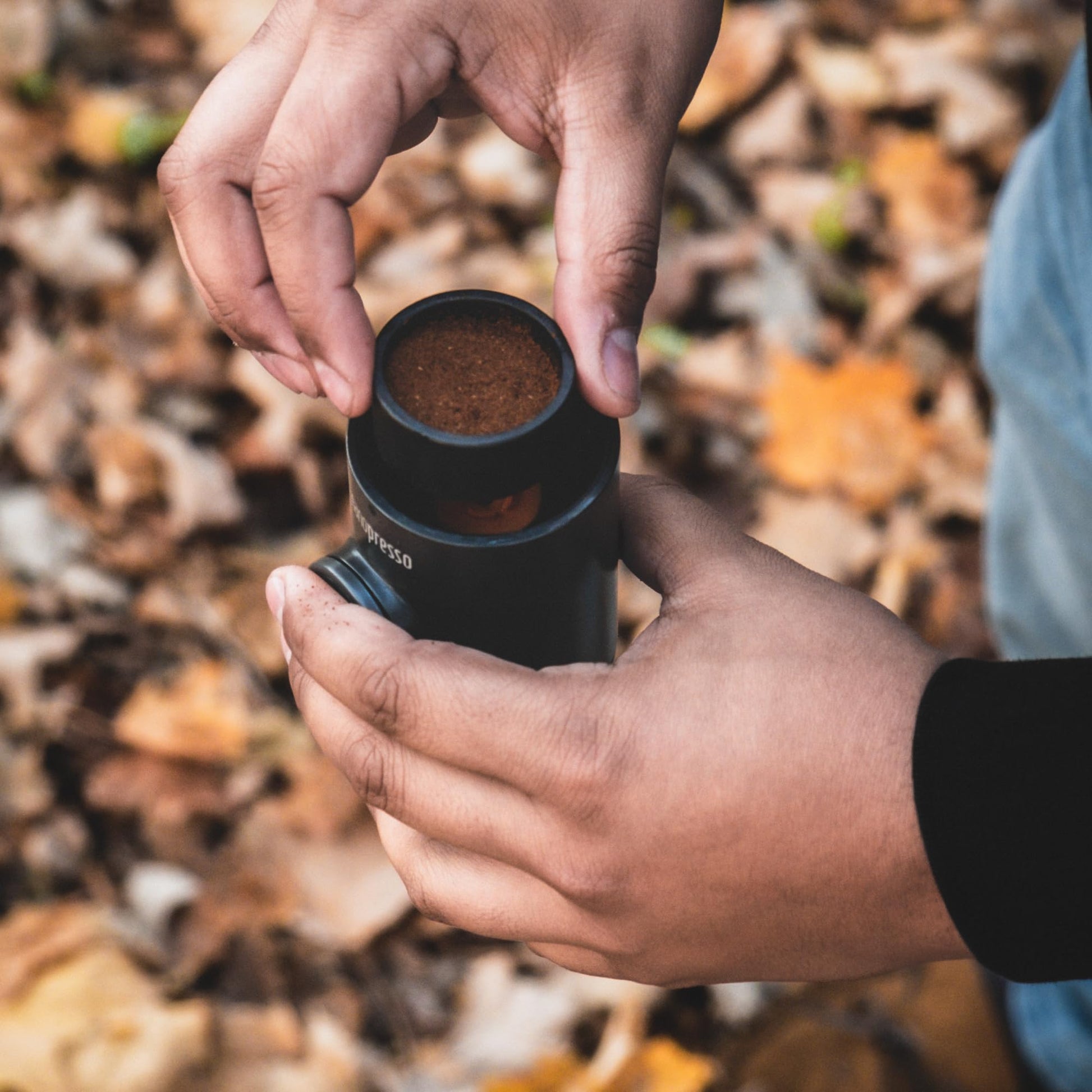 Cafetera de Espresso Portátil Wacaco Nanopresso Negra versión Mejorada para Viaje