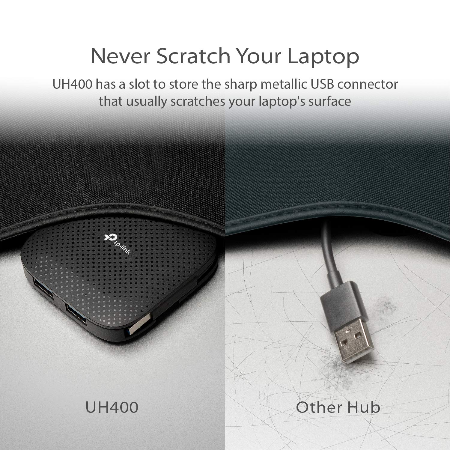 TP-Link UH400 Hub Portátil de 4 Puertos USB 3.0