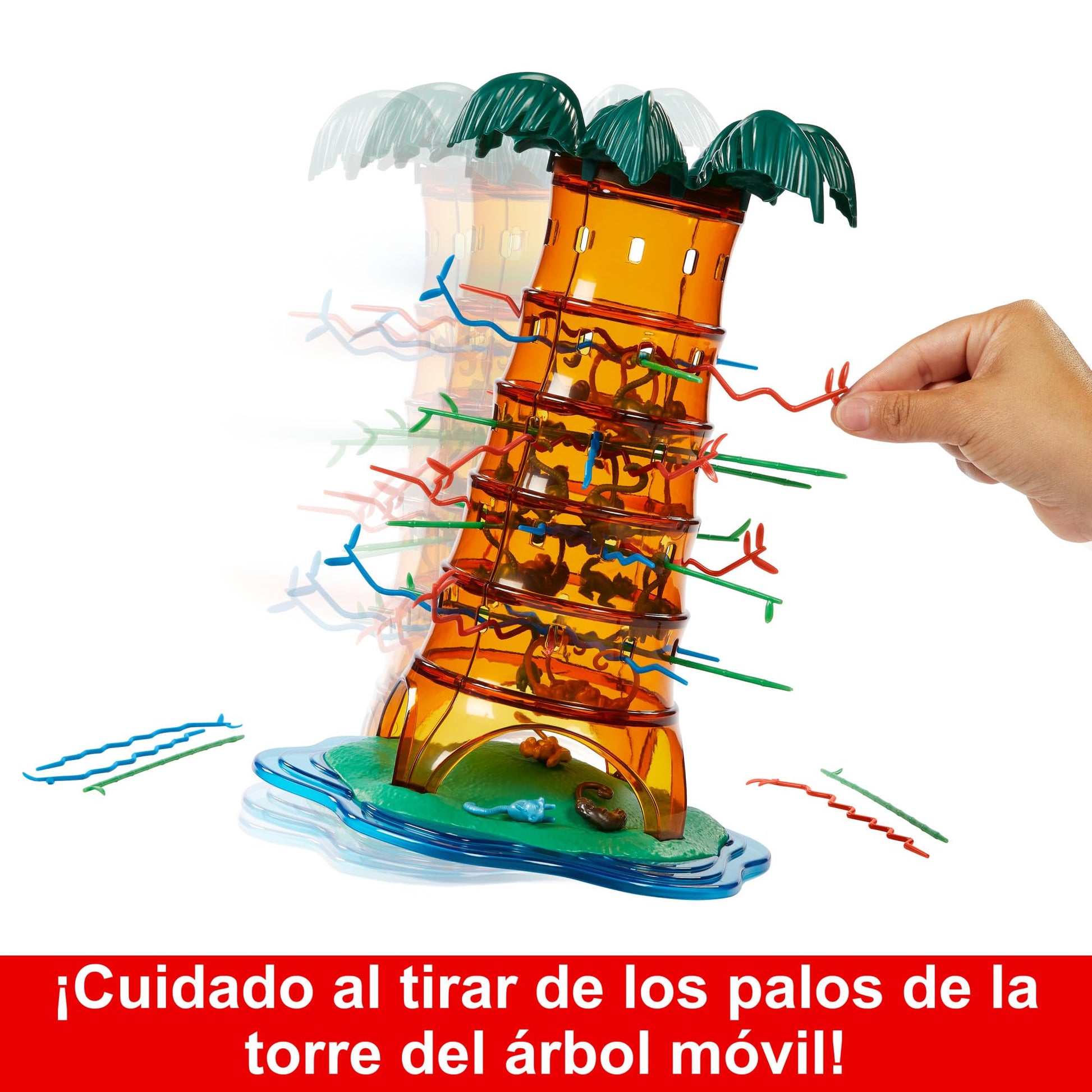 Mattel Monos Locos, Games Diversión sin Límites, Juego de Mesa, 25 Aniversario, 5+ Años