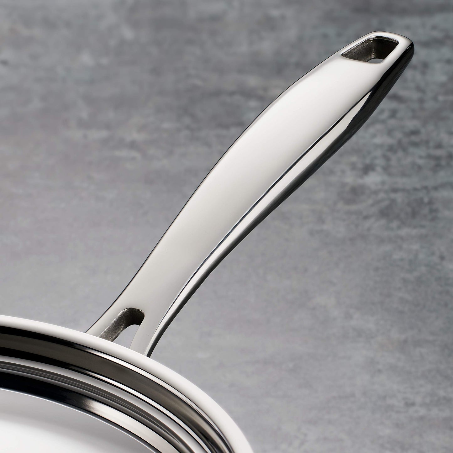 Juego de Utensilios de Cocina Tramontina Acero Inoxidable Tres Capas para Inducción y Lavaplatos