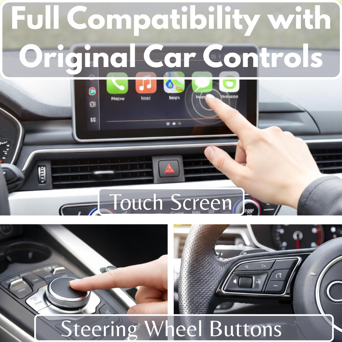 Adaptador Automático USB-C VeoPulse C-Pro Wireless CarPlay y Android