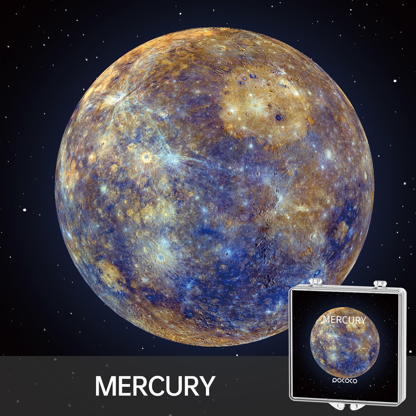 Discos Realistas Solar System - Discos para el Proyector de Estrellas POCOCO Galaxy Lite Home Planetarium, 8 Piezas, Ultra HD 5k (8 Discos)