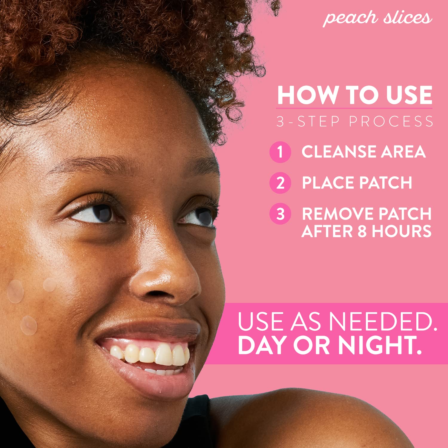 Peach Slices Dark Spot Micro Dardos | Para puntos oscuros, enrojecimiento postmanchado e hiperpigmentación | autodesoluble | niacinamida, vitamina C, ácido hialurónico y cíica | Vegano/libre de crueldad | 9 parches