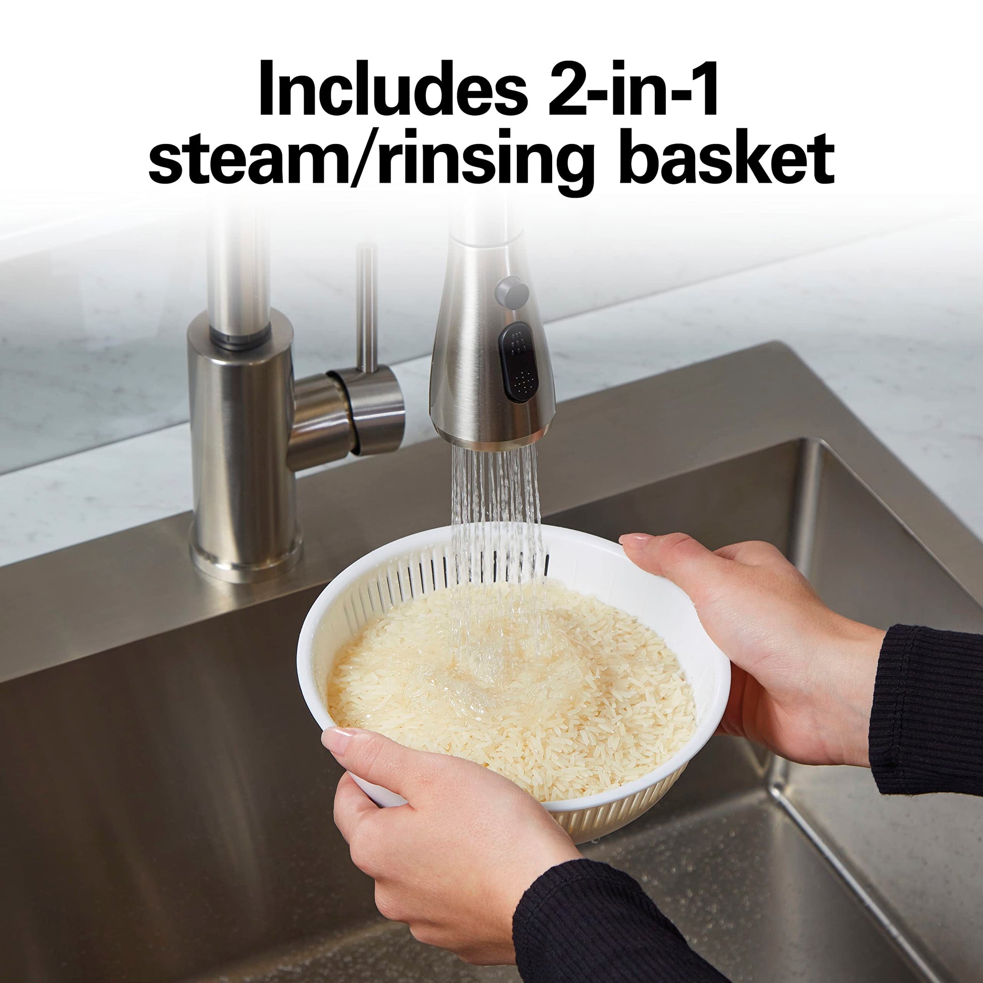 Hamilton Beach - Olla para cereales, Acero inoxidable, 8 tazas, 1