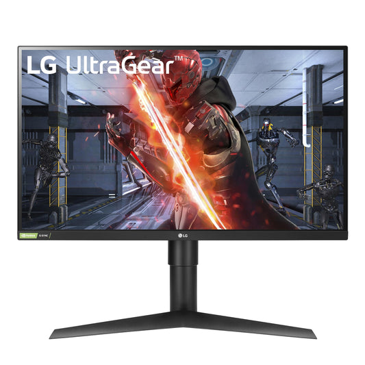 LG Ultragear - Monitor para Videojuegos, 27 Pulgadas, QHD Nano IPS 1ms, Compatible con NVIDIA G-Sync, 27 Pulgadas IPS – 1 ms Tiempo de Respuesta, Negro