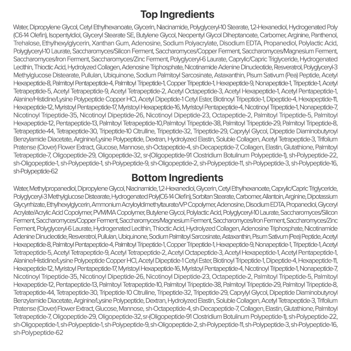 No9 NAD Bio Lifting Full Cover Facial Mask 4 piezas