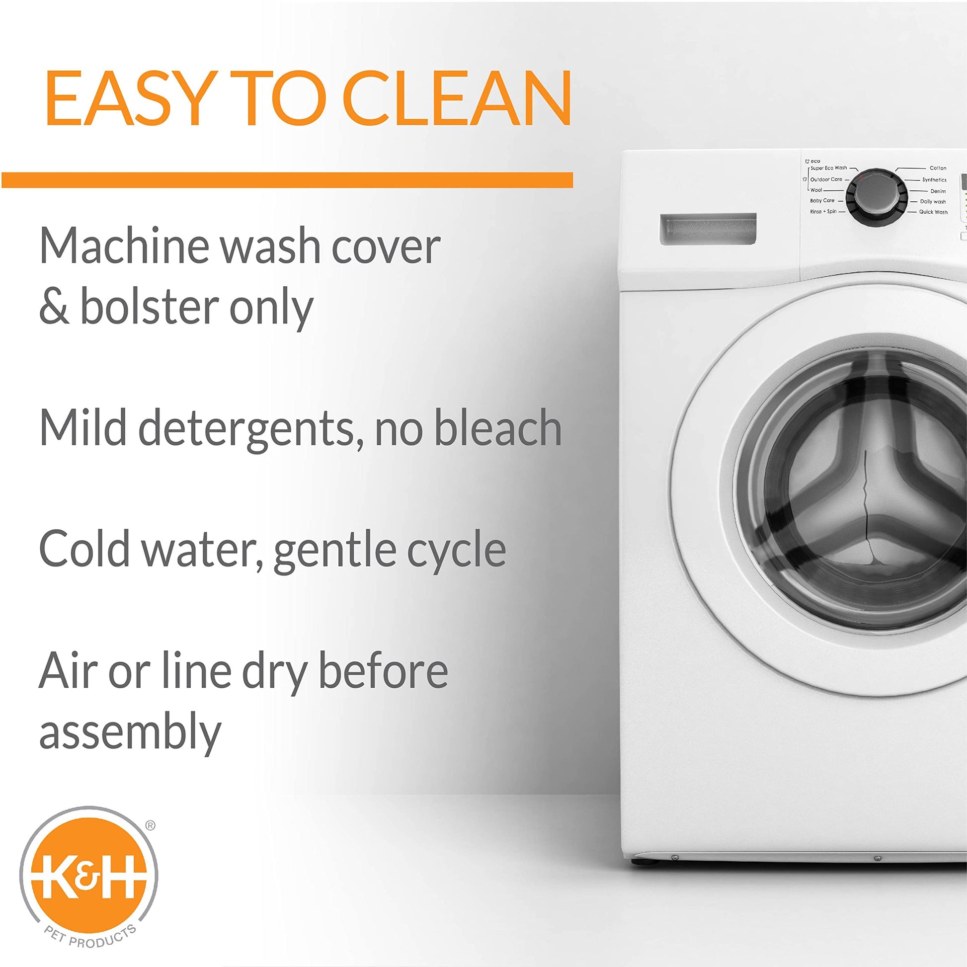 Cama Elevada para Mascotas K&H Pet Products Carbón Malla Negra Refuerzos Extraíbles Pequeña