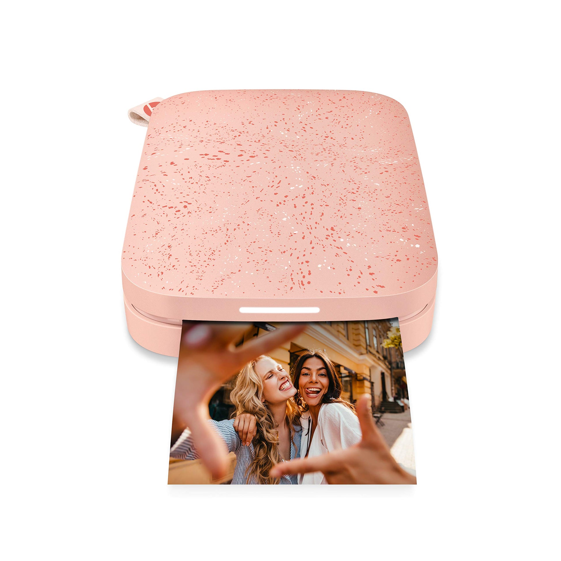HP Sprocket Portable 2x3 Instant Photo Printer (Blush Pink) Starter Bundle
